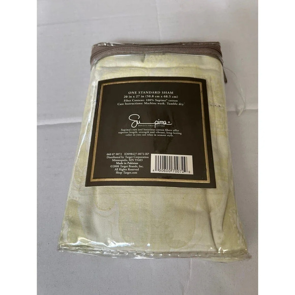 Fieldcrest Luxury Standard Pillow Sham - Picture 2 of 3